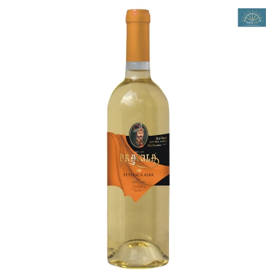 Wino Dracula sin of Dracula feteasca alba białe półwytrawne 0,75l