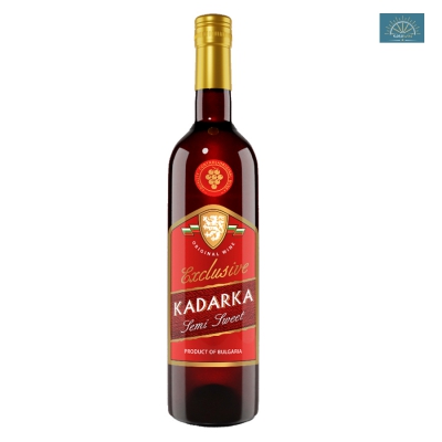 Wino Kadarka Exclusive czerwone półsłodkie 0,75 l