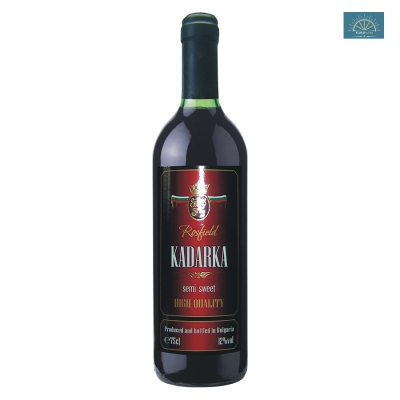Wino Kadarka Rosfield czerwone półsłodkie 0,75 l