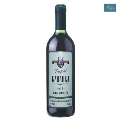 Wino Kadarka Rosfield czerwone półwytrawne 0,75 l