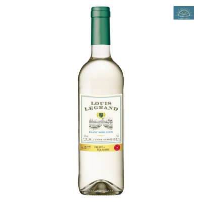 Wino Louis Legrand białe półsłodkie 0,75 l