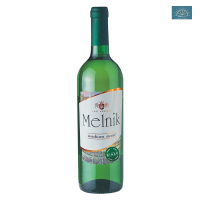 Wino Melnik białe półsłodkie 0,75 l