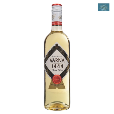 Wino Varna 1444 białe półwytrawne 0,75 l